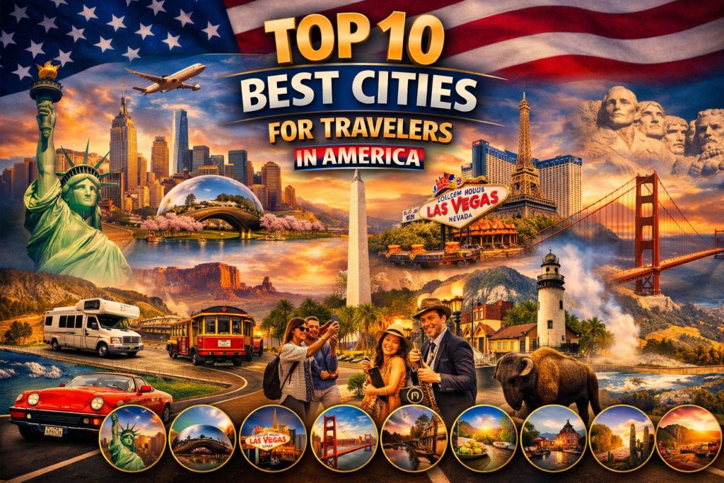 America offers iconic cities packed with culture, food, history, and attractions that appeal to both first time and seasoned travelers.