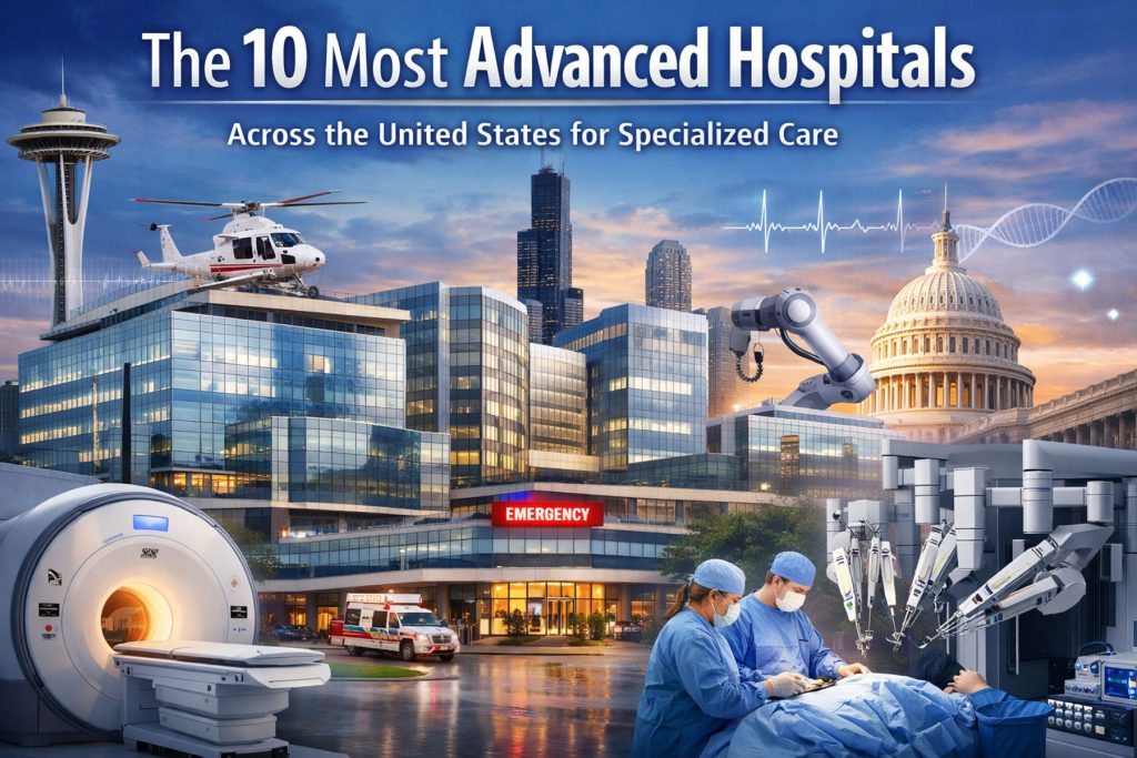 The 10 Most Advanced Hospitals Across the United States for Specialized Care