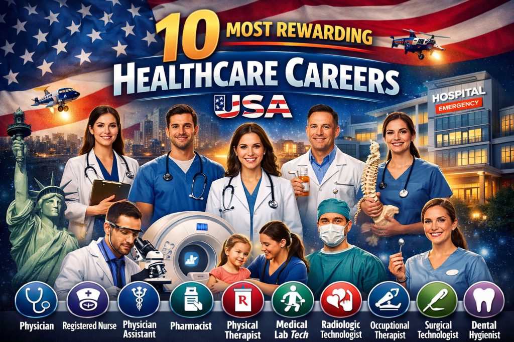 The 10 Most Rewarding Healthcare Careers for Students Across America