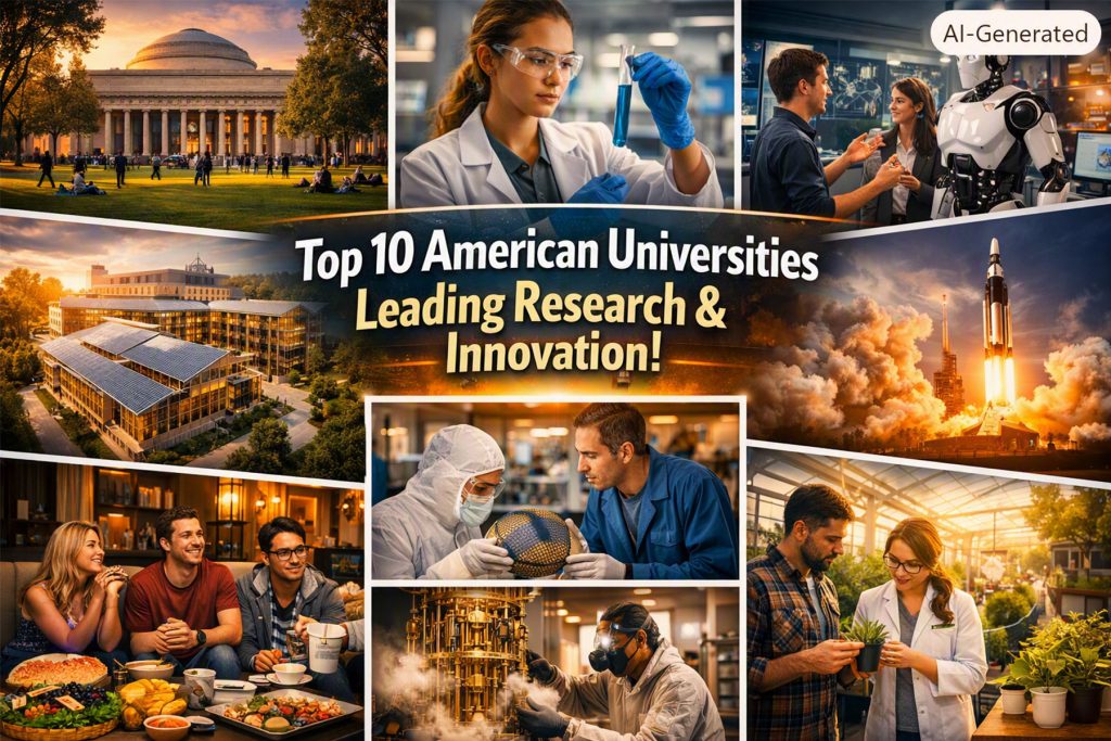Top 10 American Universities Leading Research and Innovation