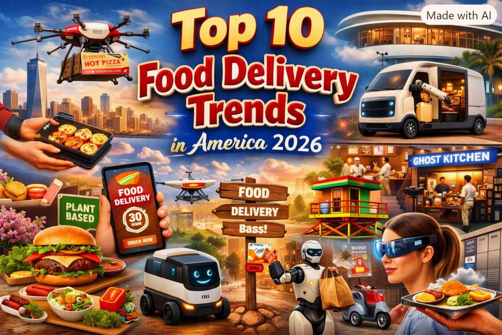Food Delivery Trends in America: 10 Major Changes in 2026 Now