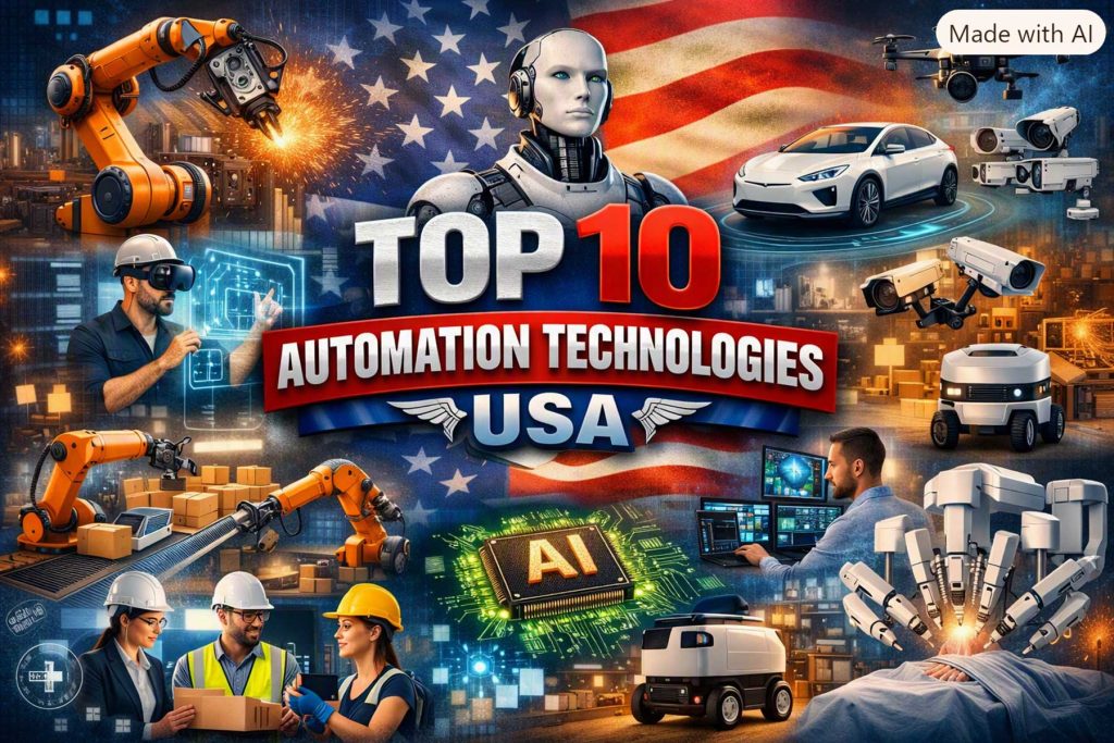 top automation technologies reshaping industries usa