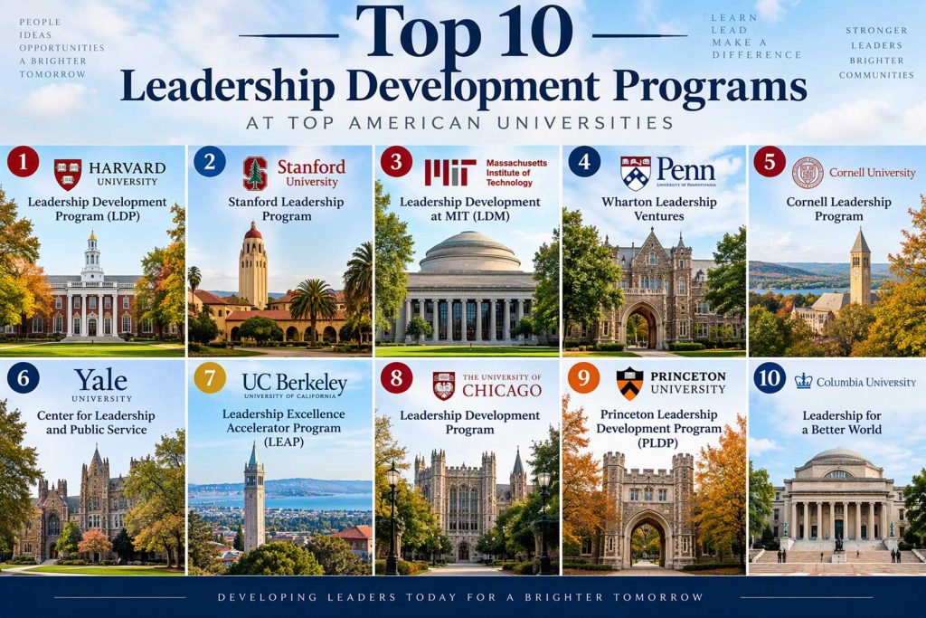 Leadership Development Programs at Top American Universities