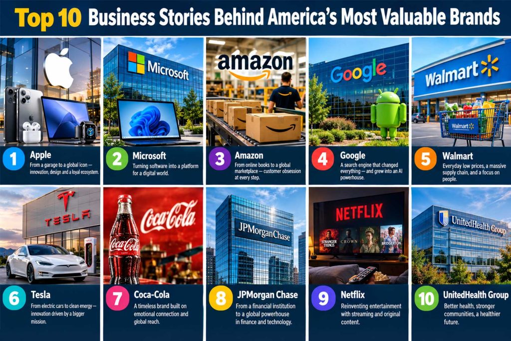 Top 10 Business Stories Behind America’s Most Valuable Brands